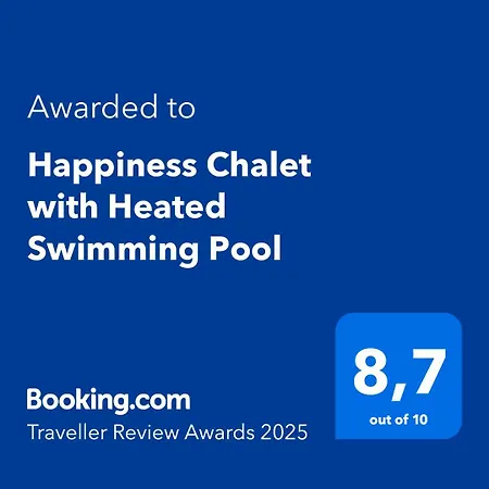 Βίλα Happiness With Heated Swimming Pool